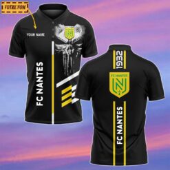 Chemise polo Édition Limitée FC Nantes Avec Nom Personnalisé