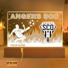 Lumière vive Angers SCO Édition spéciale avec nom personnalisé
