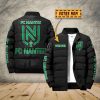 Veste matelassée FC Nantes Nouvelle version avec nom personnalisé