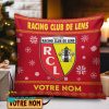 Oreiller avec insert RC Lens Édition spéciale avec nom personnalisé