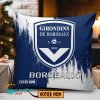Oreiller avec insert FC Girondins de Bordeaux Nouvelle édition avec nom personnalisé