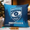 Oreiller avec insert Montpellier Hérault Rugby Nouvelle édition avec nom personnalisé