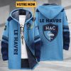 Veste en polaire Le Havre AC Édition spéciale avec nom personnalisé