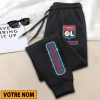 Pantalon de survêtement Olympique Lyonnais Style sportif avec nom personnalisé