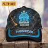 Casquette Olympique de Marseille Style sportif avec nom personnalisé