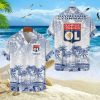 Tenue Hawaïenne Olympique Lyonnais Motif Tropical Unique Avec Nom Personnalisé