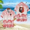 Tenue Hawaïenne Stade Rennais Motif Tropical Unique Avec Nom Personnalisé