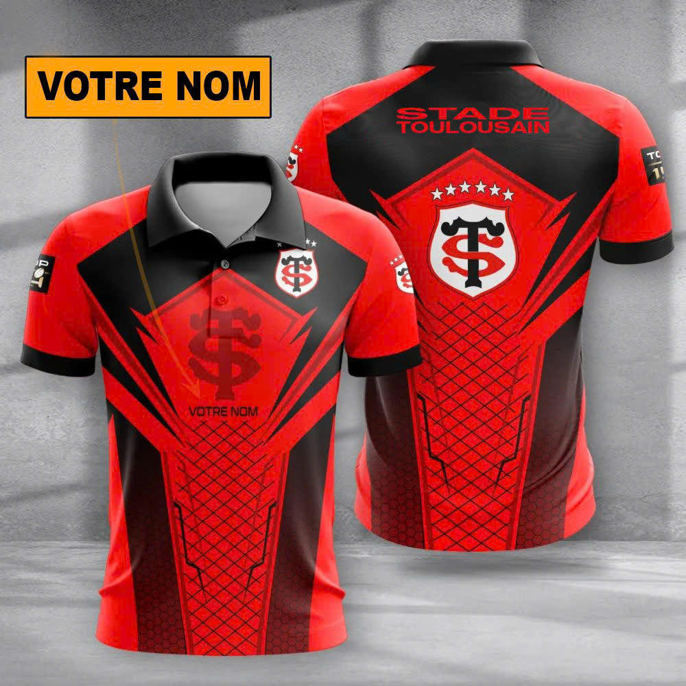 Stade Toulousain Édition spéciale Tenue Quotidienne avec nom personnalisé Stade Toulousain Édition spéciale Tenue Quotidienne avec nom personnalisé