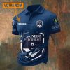 FC Girondins de Bordeaux – Chemise polo Nouveau Style Avec Nom Personnalisé