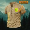 FC Nantes – Chemise à lacets nouvelle édition avec nom personnalisé