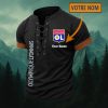 Olympique Lyonnais – Chemise à lacets nouvelle édition avec nom personnalisé