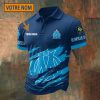 Olympique de Marseille – Chemise polo Nouveau Style Avec Nom Personnalisé