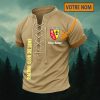 RC Lens – Chemise à lacets nouvelle édition avec nom personnalisé