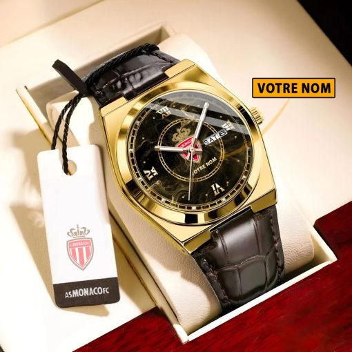 AS Monaco – Montre Signature nouvelle édition avec nom personnalisé