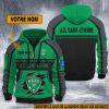 AS Saint-Étienne – Hoodie dynamique Nouvelle édition avec nom personnalisé