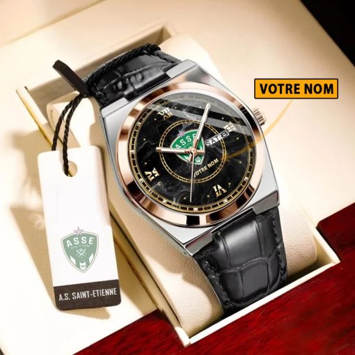 AS Saint-Étienne – Montre Signature nouvelle édition avec nom personnalisé