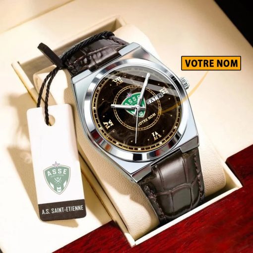 AS Saint-Étienne – Montre Signature nouvelle édition avec nom personnalisé