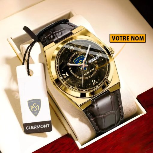 ASM Clermont Auvergne – Montre Signature nouvelle édition avec nom personnalisé