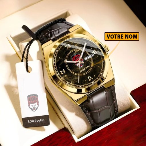 Lyon OU – Montre Signature nouvelle édition avec nom personnalisé