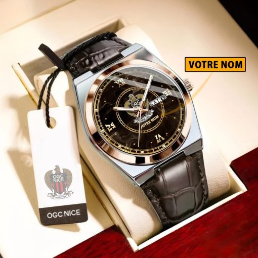 OGC Nice – Montre Signature nouvelle édition avec nom personnalisé