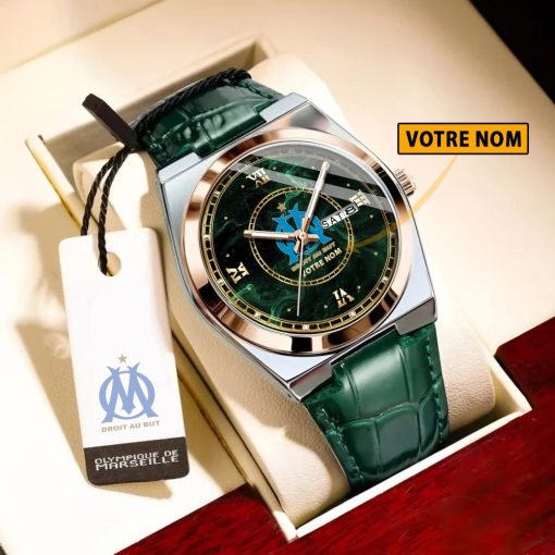 Olympique de Marseille – Montre Signature nouvelle édition avec nom personnalisé