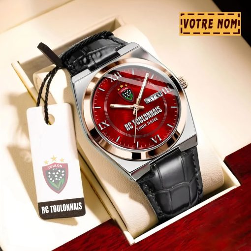 RC Toulonnais – Montre Signature Nouvelle Version avec nom personnalisé