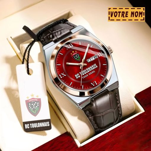 RC Toulonnais – Montre Signature Nouvelle Version avec nom personnalisé