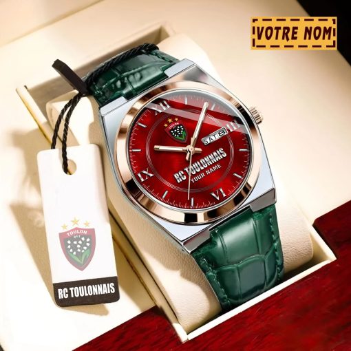 RC Toulonnais – Montre Signature Nouvelle Version avec nom personnalisé