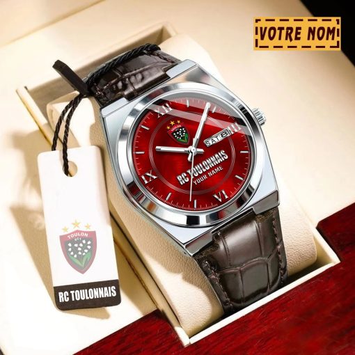 RC Toulonnais – Montre Signature Nouvelle Version avec nom personnalisé