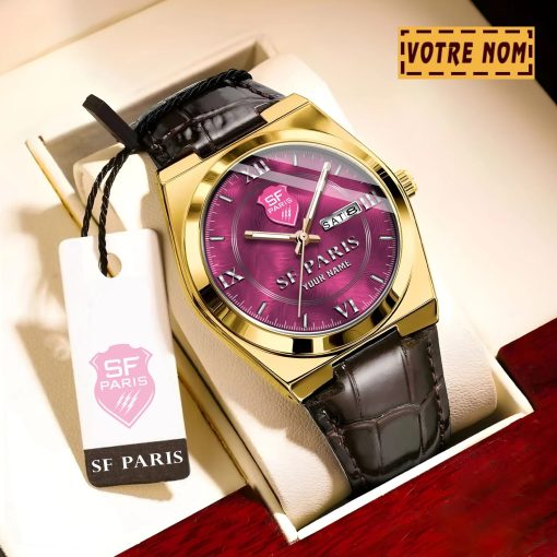 Stade Francais – Montre Signature Nouvelle Version avec nom personnalisé