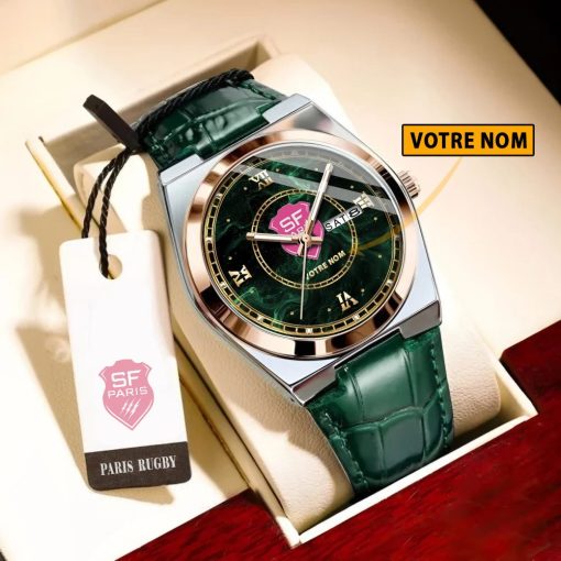 Stade Francais – Montre Signature nouvelle édition avec nom personnalisé