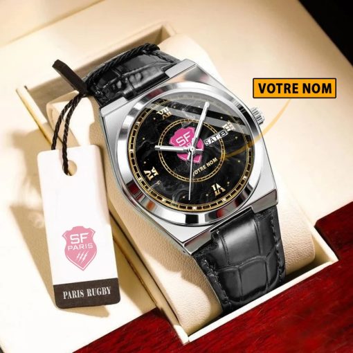 Stade Francais – Montre Signature nouvelle édition avec nom personnalisé