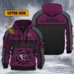Union Bordeaux Bègles – Hoodie dynamique Nouvelle édition avec nom personnalisé