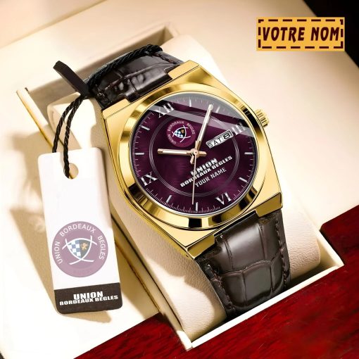Union Bordeaux Bègles – Montre Signature Nouvelle Version avec nom personnalisé