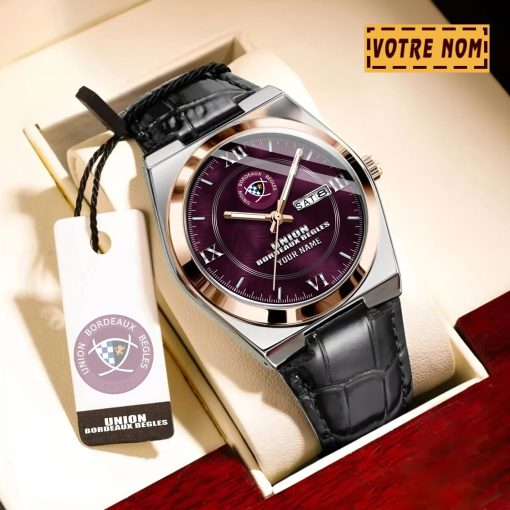 Union Bordeaux Bègles – Montre Signature Nouvelle Version avec nom personnalisé
