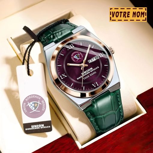 Union Bordeaux Bègles – Montre Signature Nouvelle Version avec nom personnalisé