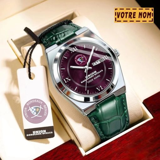 Union Bordeaux Bègles – Montre Signature Nouvelle Version avec nom personnalisé