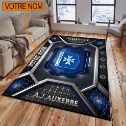 AJ Auxerre – Tapis de sol Nouveau Design avec nom personnalisé