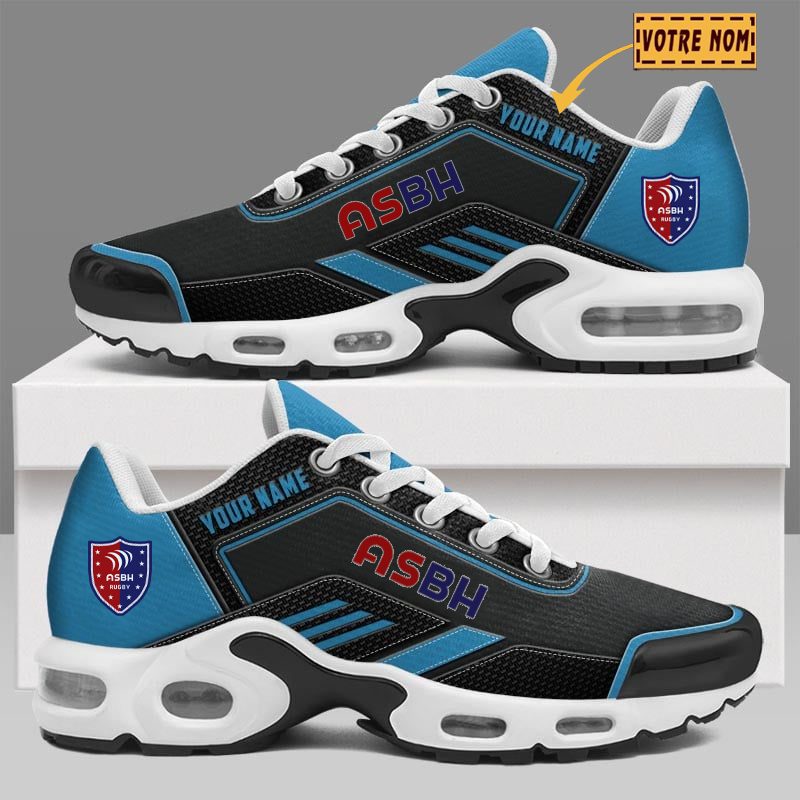 AS Béziers Hérault – Chaussures Air Max Plus Nouvelle Version avec nom personnalisé AS Béziers Hérault – Chaussures Air Max Plus Nouvelle Version avec nom personnalisé