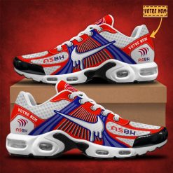Chaussures Air Max Plus AS Béziers Hérault Nouvelle édition avec nom personnalisé