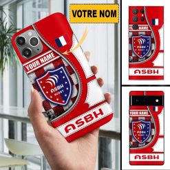 AS Béziers Hérault – Étui pour téléphone Édition spéciale Avec Nom Personnalisé