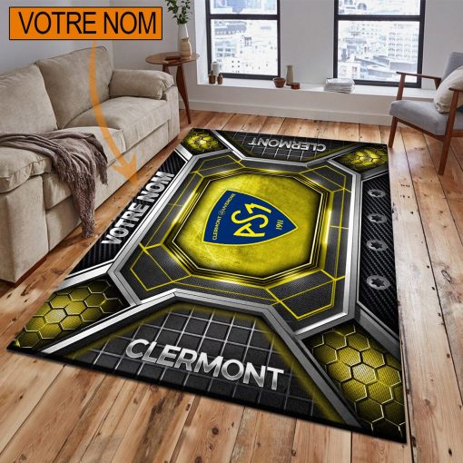 ASM Clermont Auvergne – Tapis de sol Nouveau Design avec nom personnalisé