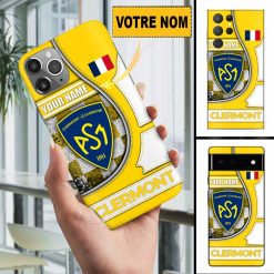 ASM Clermont Auvergne – Étui pour téléphone Édition spéciale Avec Nom Personnalisé
