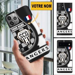 Angers SCO – Étui pour téléphone Édition spéciale Avec Nom Personnalisé