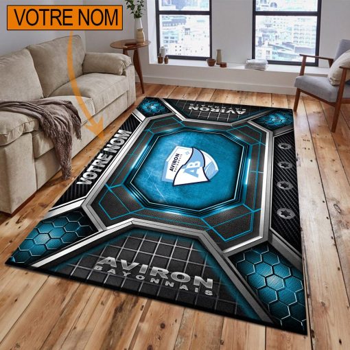 Aviron Bayonnais – Tapis de sol Nouveau Design avec nom personnalisé