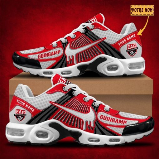 Chaussures Air Max Plus EA Guingamp Nouvelle édition avec nom personnalisé