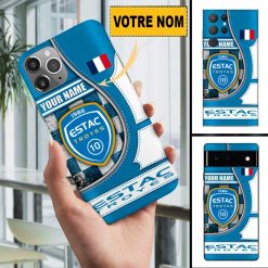 ESTAC Troyes – Étui pour téléphone Édition spéciale Avec Nom Personnalisé