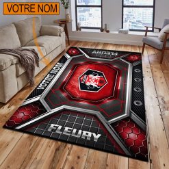 FC Fleury 91 – Tapis de sol Nouveau Design avec nom personnalisé