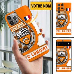 FC Lorient – Étui pour téléphone Édition spéciale Avec Nom Personnalisé