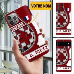 FC Metz – Étui pour téléphone Édition spéciale Avec Nom Personnalisé